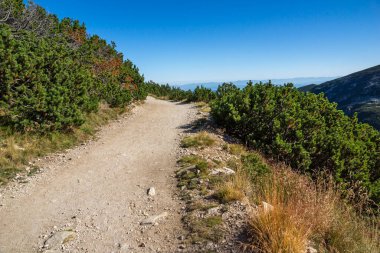 Bulgaristan 'ın Musala tepesi çevresindeki Rila Dağı' nın İnanılmaz Yaz Manzarası
