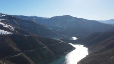 Vacha (Antonivanovtsi) Reservoir, Rodop Dağları, Filibe Bölgesi, Bulgaristan