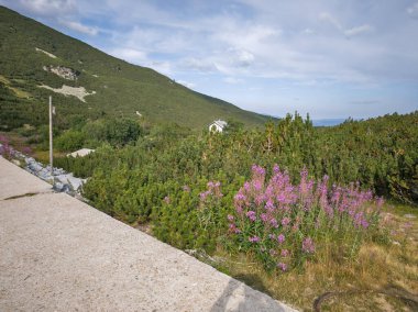 Bulgaristan 'ın Yakoruda Gölleri yakınlarındaki Rila Dağı' nın İnanılmaz Yaz Manzarası