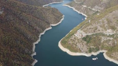Vacha (Antonivanovtsi) Reservoir, Rodop Dağları, Filibe Bölgesi, Bulgaristan