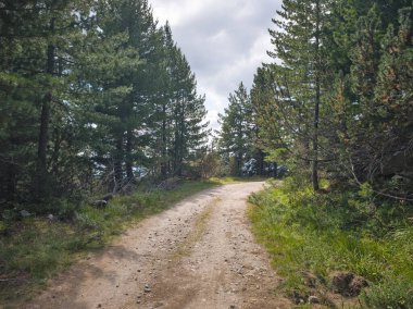 Bulgaristan 'ın Granchar Gölü yakınlarındaki Rila Dağı' nın İnanılmaz Yaz Manzarası