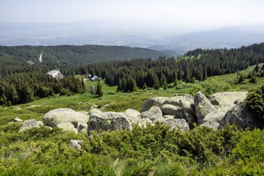 Bulgaristan 'ın Vitosha Dağı' nın İnanılmaz Bahar Manzarası