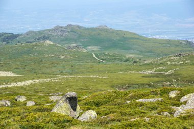 Bulgaristan 'ın Vitosha Dağı' nın İnanılmaz Bahar Manzarası