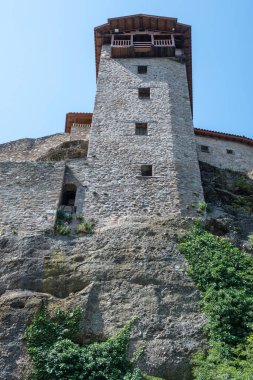 Meteora Manastırları, Teselya, Yunanistan 'ın İnanılmaz Panoramik Manastırı