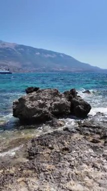 Pessada Sahili, Cephalonia, İyon Adaları, Yunanistan