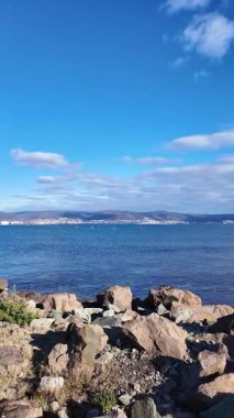 Bulgaristan 'ın Burgaz Bölgesi' nin Nessebar kentinin şaşırtıcı Panoram 'ı