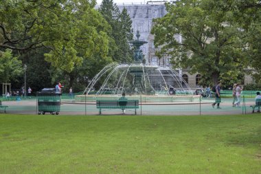 GENEVA, SWitzERLAND - 18 Haziran 2023: İsviçre 'nin Cenevre kentinin Panoraması