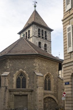 GENEVA, SWitzERLAND - 18 Haziran 2023: İsviçre 'nin Cenevre kentinin Panoraması