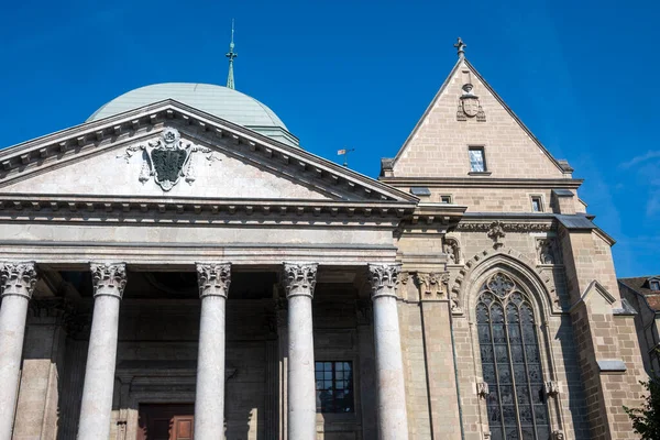 GENEVA, SWitzERLAND - 18 Haziran 2023: İsviçre 'nin Cenevre kentinin Panoraması