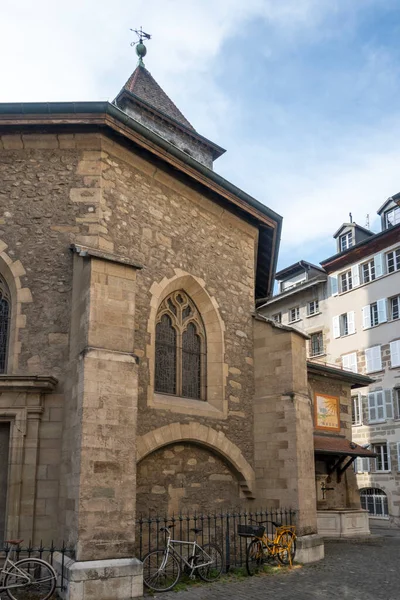 GENEVA, SWitzERLAND - 18 Haziran 2023: İsviçre 'nin Cenevre kentinin Panoraması