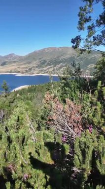 Belmeken Barajının Yaz Manzarası, Rila Dağı, Bulgaristan