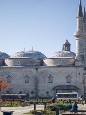 EDIRNE, TURKEY - Kasım 02, 2024: Edirne şehir merkezinin panoramik manzarası, Doğu Trakya, Türkiye