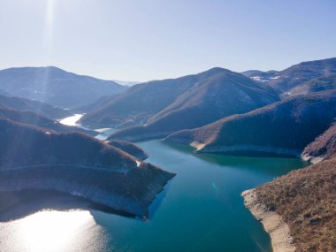Vacha (Antonivanovtsi) Reservoir, Rodop Dağları, Filibe Bölgesi, Bulgaristan
