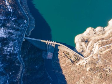Vacha (Antonivanovtsi) Reservoir, Rodop Dağları, Filibe Bölgesi, Bulgaristan
