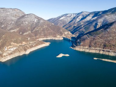 Vacha (Antonivanovtsi) Reservoir, Rodop Dağları, Filibe Bölgesi, Bulgaristan