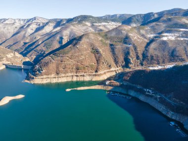 Vacha (Antonivanovtsi) Reservoir, Rodop Dağları, Filibe Bölgesi, Bulgaristan