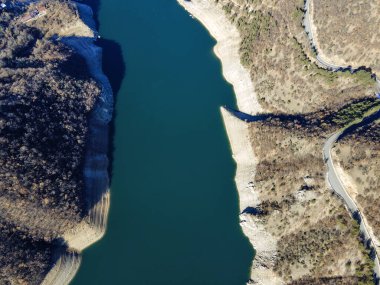 Vacha (Antonivanovtsi) Reservoir, Rodop Dağları, Filibe Bölgesi, Bulgaristan