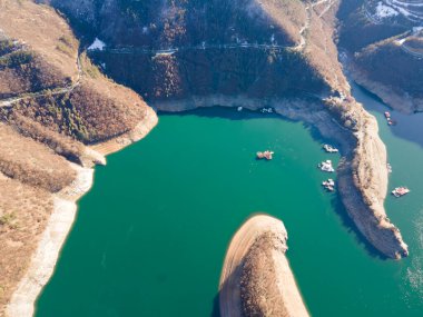 Vacha (Antonivanovtsi) Reservoir, Rodop Dağları, Filibe Bölgesi, Bulgaristan