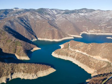 Vacha (Antonivanovtsi) Reservoir, Rodop Dağları, Filibe Bölgesi, Bulgaristan