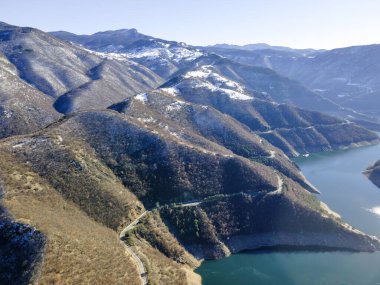 Vacha (Antonivanovtsi) Reservoir, Rodop Dağları, Filibe Bölgesi, Bulgaristan