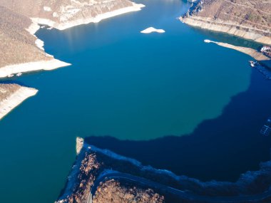 Vacha (Antonivanovtsi) Reservoir, Rodop Dağları, Filibe Bölgesi, Bulgaristan