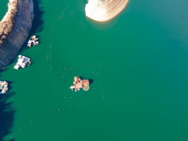 Vacha (Antonivanovtsi) Reservoir, Rodop Dağları, Filibe Bölgesi, Bulgaristan