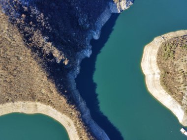 Vacha (Antonivanovtsi) Reservoir, Rodop Dağları, Filibe Bölgesi, Bulgaristan