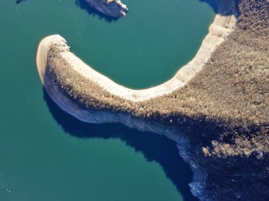 Vacha (Antonivanovtsi) Reservoir, Rodop Dağları, Filibe Bölgesi, Bulgaristan