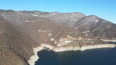 Vacha (Antonivanovtsi) Reservoir, Rodop Dağları, Filibe Bölgesi, Bulgaristan