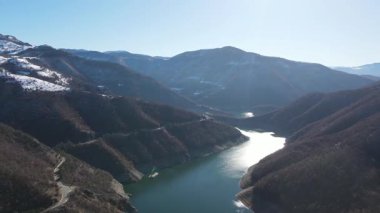Vacha (Antonivanovtsi) Reservoir, Rodop Dağları, Filibe Bölgesi, Bulgaristan