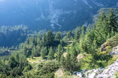 Bulgaristan 'ın Banderitsa Bölgesi yakınlarındaki Pirin Dağı' nın Şaşırtıcı Manzarası