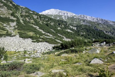 Bulgaristan 'ın Banderitsa Bölgesi yakınlarındaki Pirin Dağı' nın Şaşırtıcı Manzarası