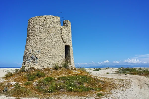Agios Ioannis beach, Lefkada, oniki adalar, eski yel değirmenleri