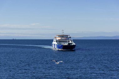 KERAMOTİ, GREECE - 26 Aralık 2025: Keramoti, Doğu Makedonya ve Trakya 'nın inanılmaz manzarası, Yunanistan