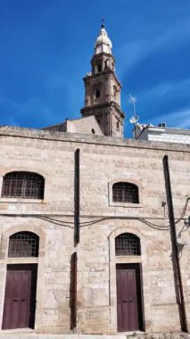 İtalya 'nın Apulia Bölgesi, Monopoli şehrinin muhteşem manzarası