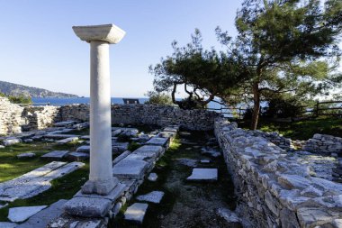 Aliki, Thassos Adası, Doğu Makedonya ve Trakya 'daki antik kalıntılar, Yunanistan