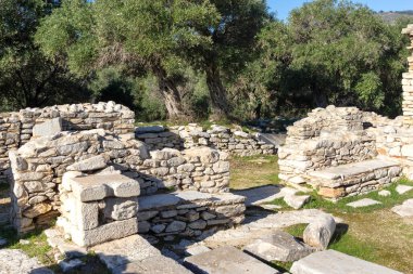 Aliki, Thassos Adası, Doğu Makedonya ve Trakya 'daki antik kalıntılar, Yunanistan
