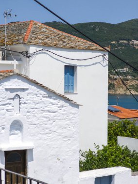 Atina 'nın şaşırtıcı Panorama' sı, Sporades, Teselya, Yunanistan