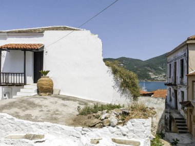 Atina 'nın şaşırtıcı Panorama' sı, Sporades, Teselya, Yunanistan
