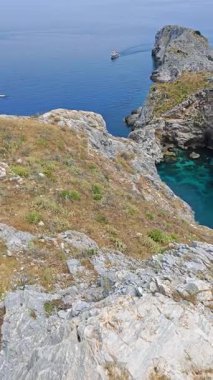 Skiathos Town, Sporades, Thessaly, Yunanistan 'ın Muhteşem Panoraması