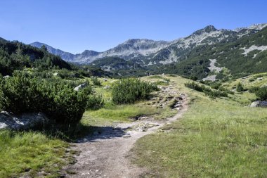 Bulgaristan 'ın Banderitsa Bölgesi yakınlarındaki Pirin Dağı' nın Şaşırtıcı Manzarası