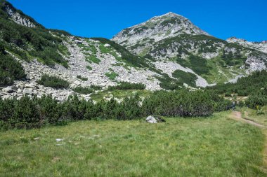 Bulgaristan 'ın Banderitsa Bölgesi yakınlarındaki Pirin Dağı' nın Şaşırtıcı Manzarası