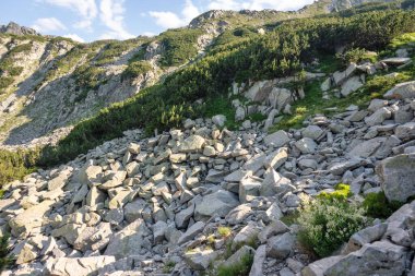 Bulgaristan 'ın Banderitsa Bölgesi yakınlarındaki Pirin Dağı' nın Şaşırtıcı Manzarası