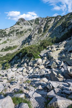 Bulgaristan 'ın Banderitsa Bölgesi yakınlarındaki Pirin Dağı' nın Şaşırtıcı Manzarası