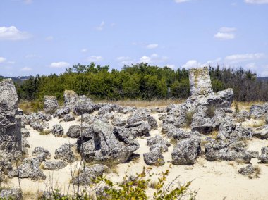 Pobiti Kamani (Upright Stones), Varna bölgesi, Bulgaristan