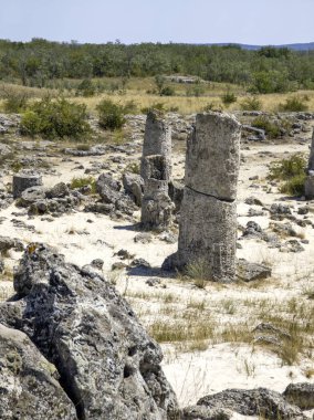 Pobiti Kamani (Upright Stones), Varna bölgesi, Bulgaristan