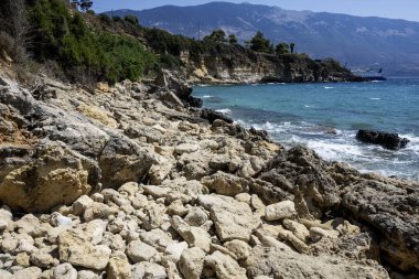 Pessada Sahili, Cephalonia, İyon Adaları, Yunanistan