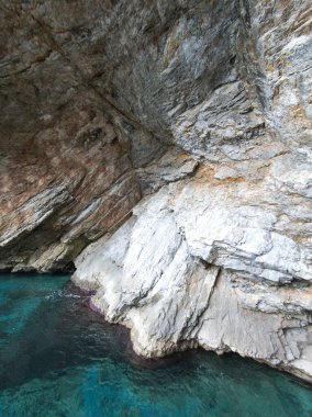the Amazing Panorama of Coasteline Island, Sporades, Teselya, Yunanistan