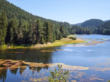 Summer view of Beglika Reservoir, Pazardzhik Region, Bulgaria