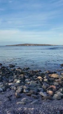 Bulgaristan 'ın Burgaz Bölgesi Sozopol kıyı şeridinin gün batımı manzarası